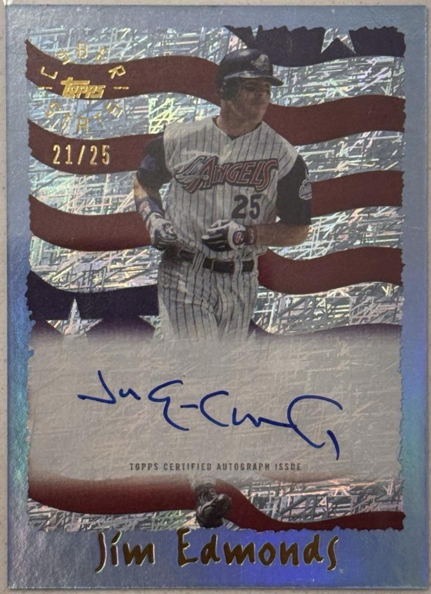 Jim Edmonds [Blue] #95CA-JE
