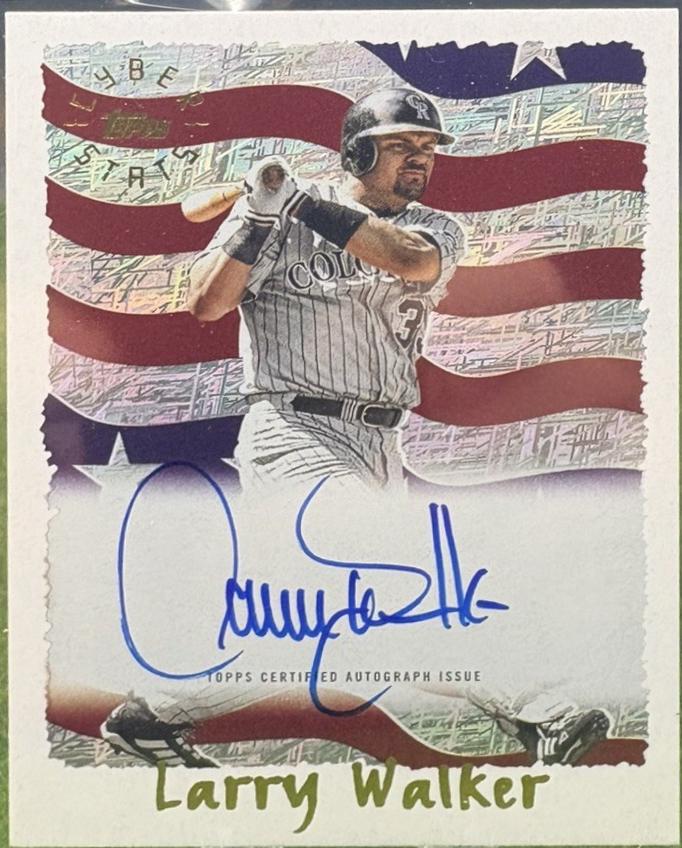 Larry Walker #95CA-LW