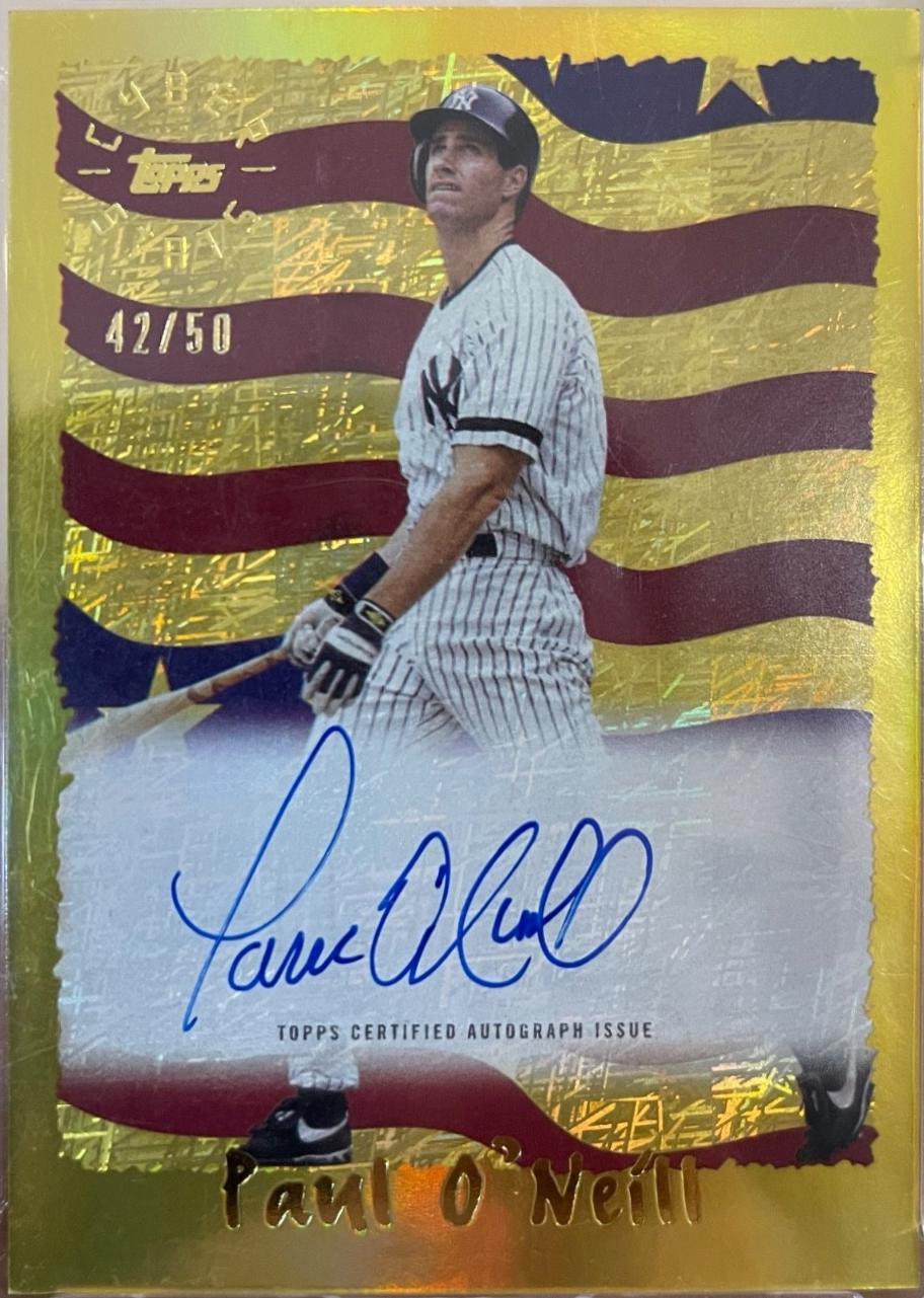 Paul O'Neill [Gold] #95CA-PO