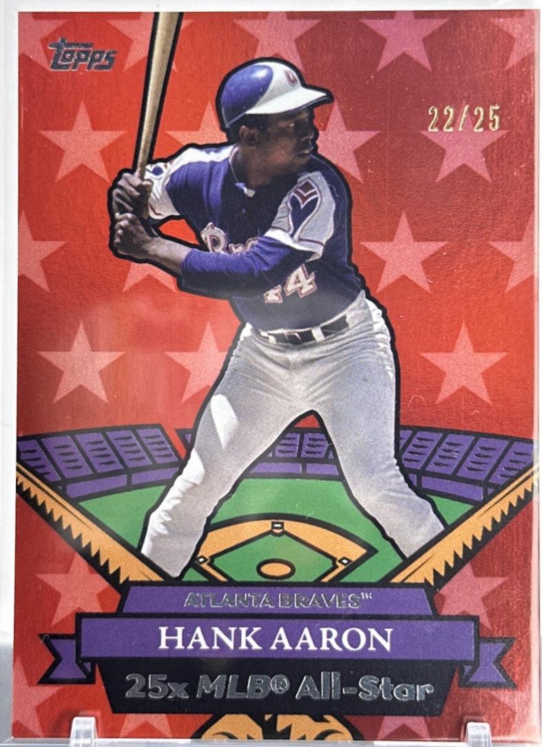 Hank Aaron [Red] #07AS-20