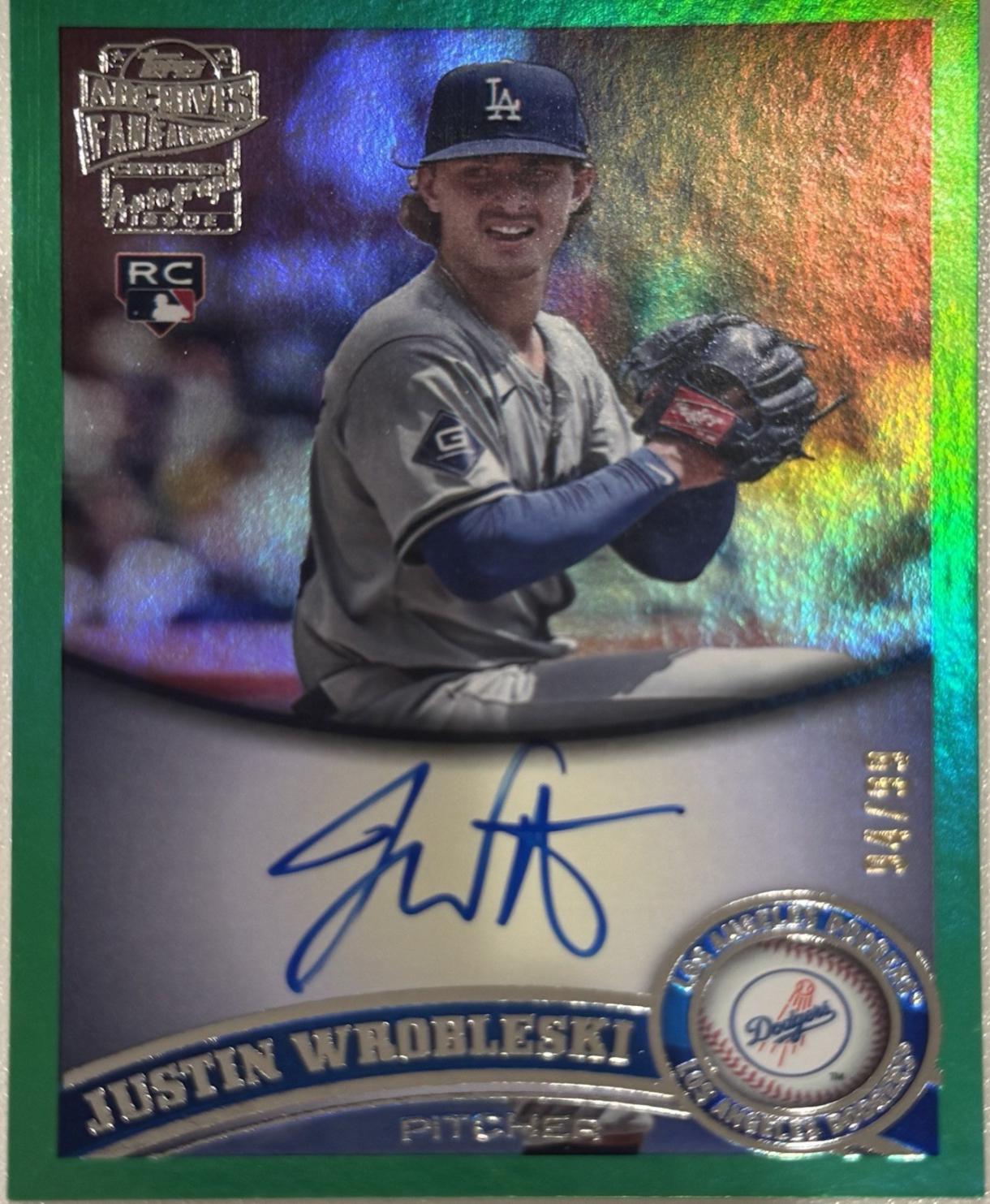 Justin Wrobleski [Green] #11FFA-JW