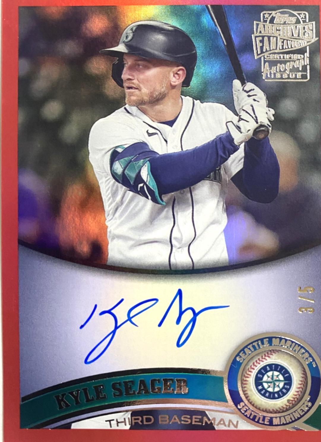 Kyle Seager [Red] #11FFA-KS