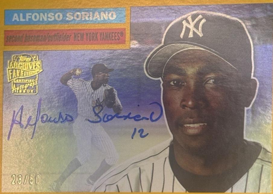 Alfonso Soriano [Gold] #56FFA-ASO