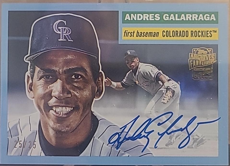 Andres Galarraga [Blue] #56FFA-AGA