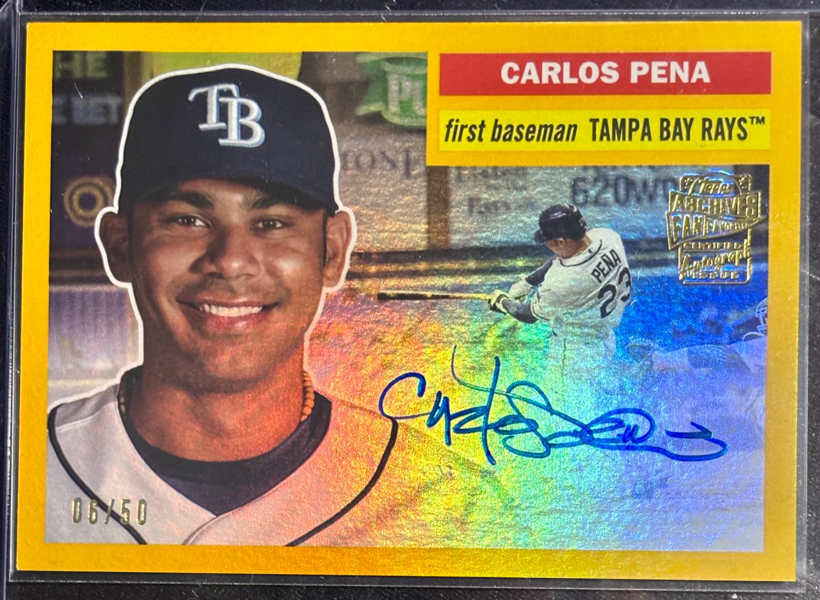 Carlos Pena [Gold] #56FFA-CP