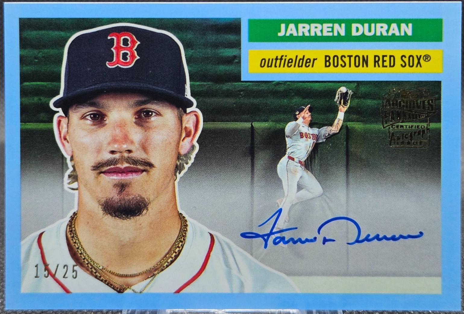 Jarren Duran [Blue] #56FFA-JD