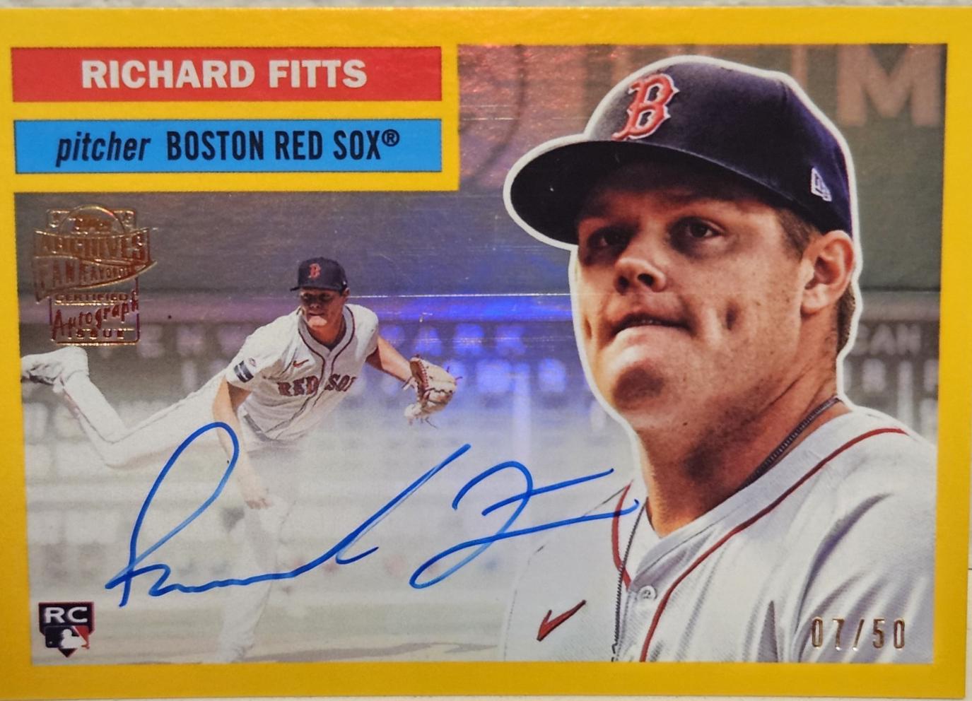 Richard Fitts [Gold] #56FFA-RF
