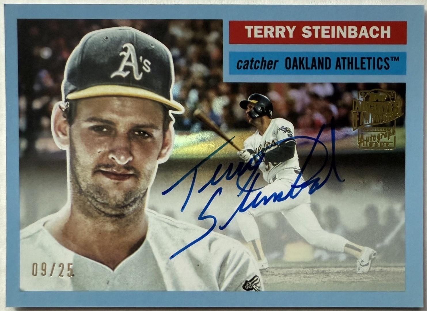 Terry Steinbach [Blue] #56FFA-TS