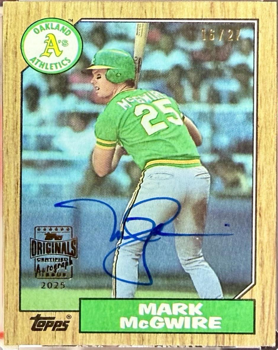 Mark McGwire #OA-MM