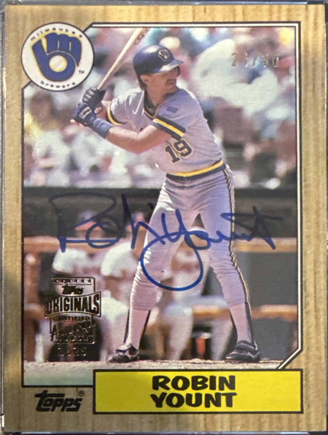 Robin Yount #OA-RY
