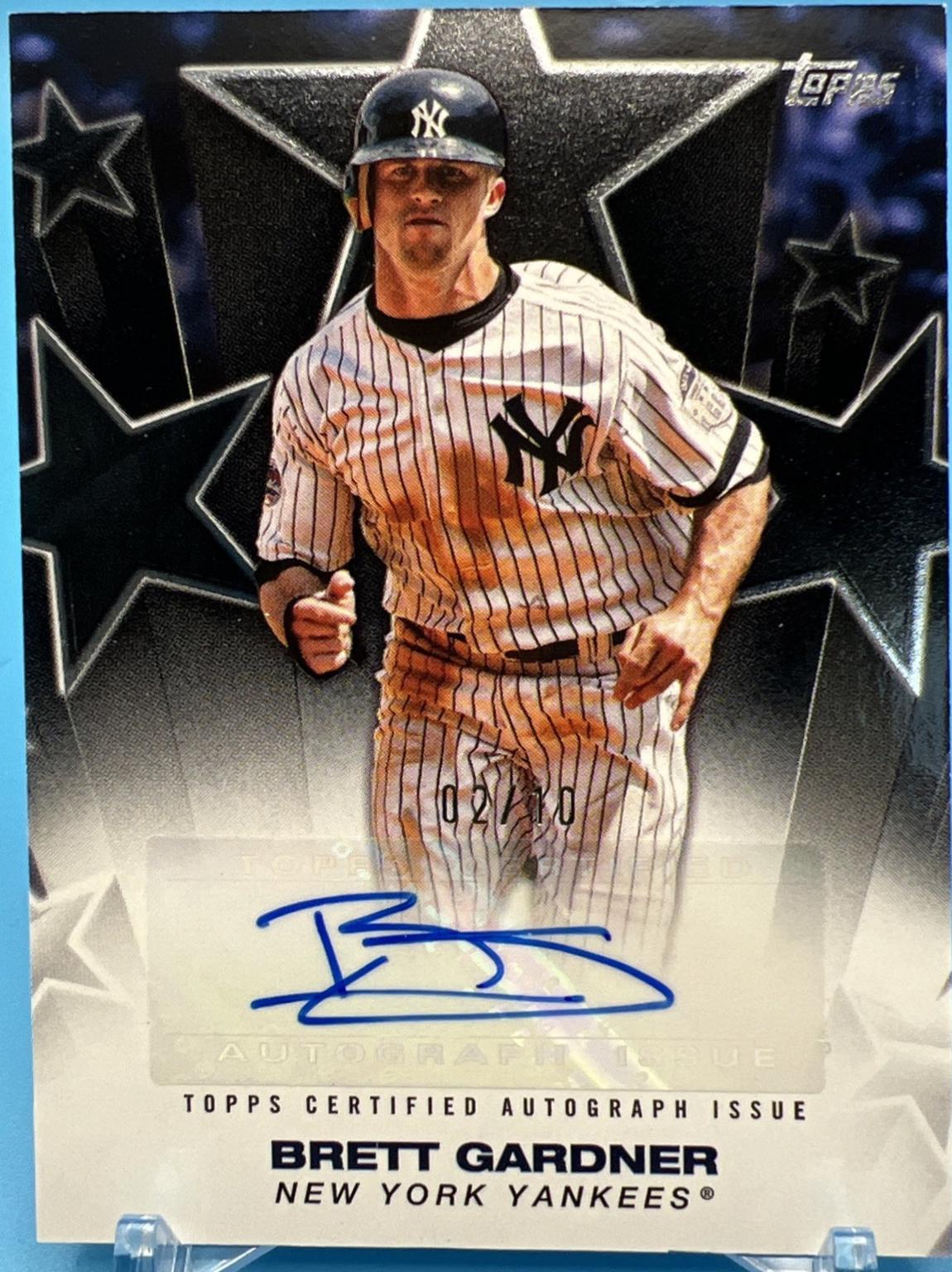 Brett Gardner [Black] #BSA2-BG