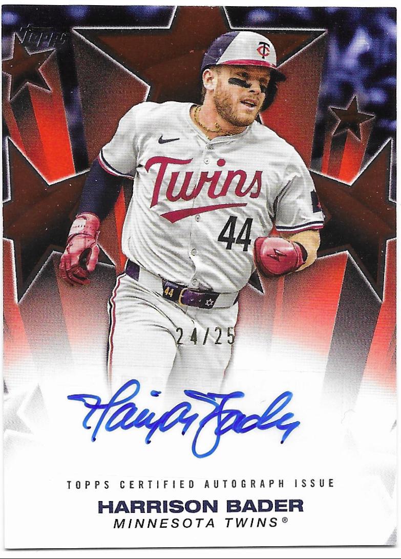 Harrison Bader [Orange] #BSA2-HB