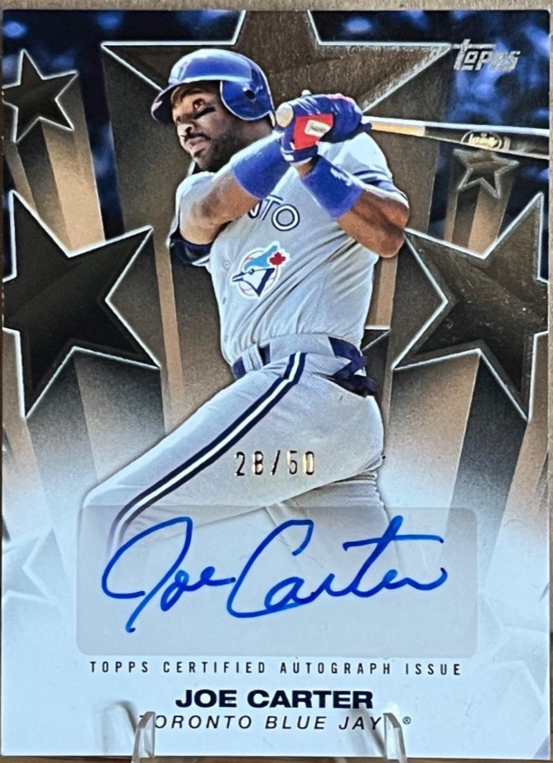 Joe Carter [Gold] #BSA2-JC