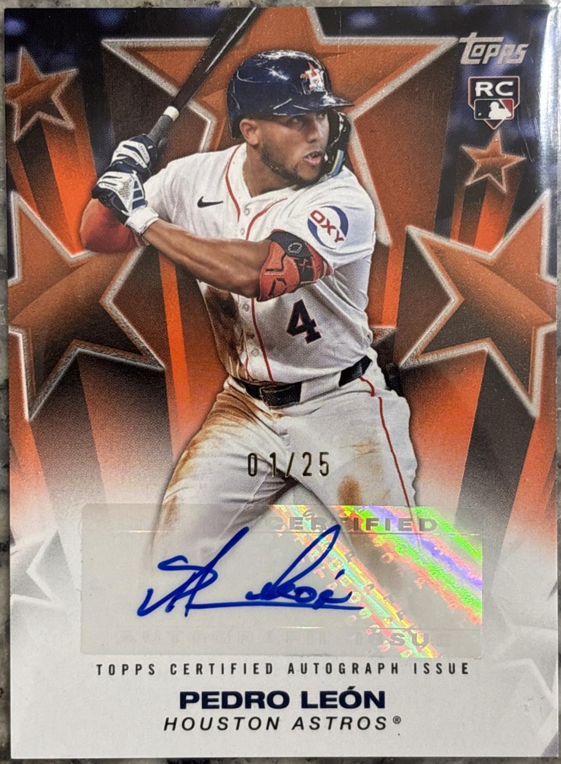 Pedro Leon [Orange] #BSA2-PL