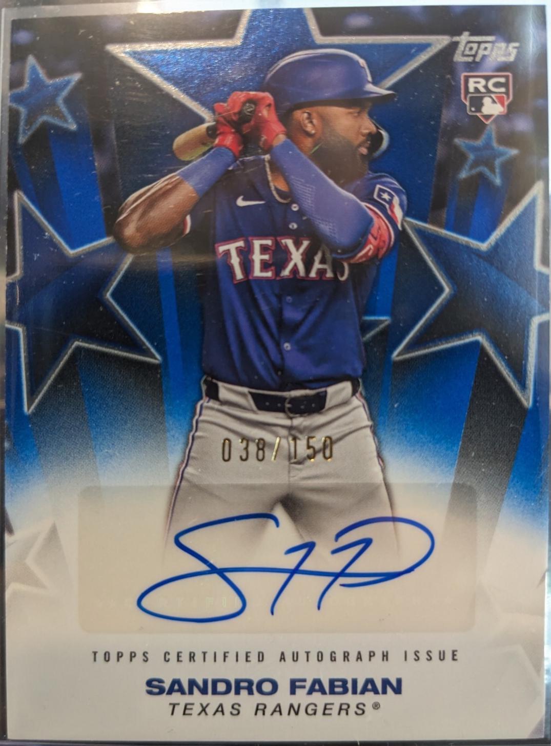 Sandro Fabian [Blue] #BSA2-SF