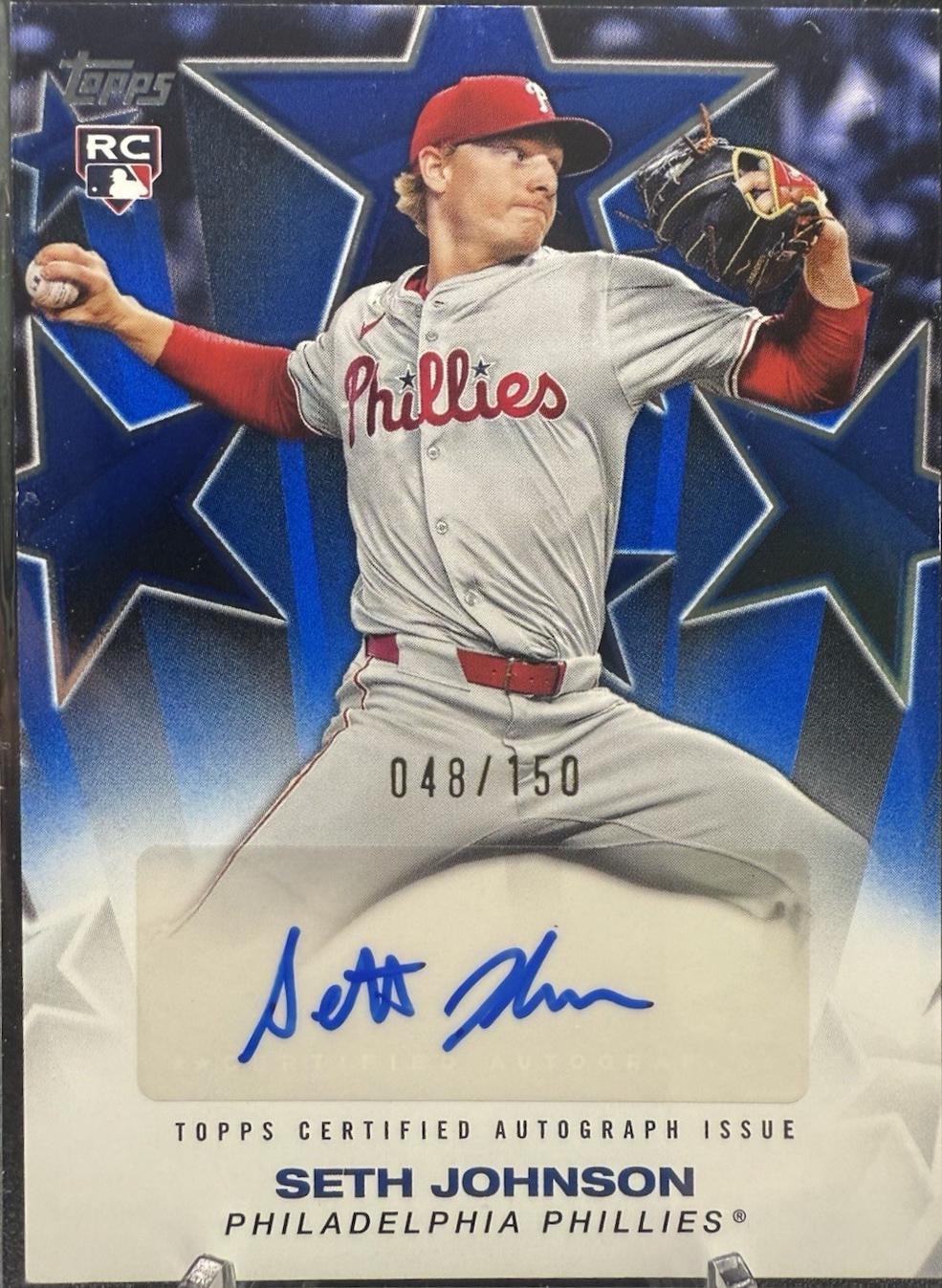 Seth Johnson [Blue] #BSA2-SJ