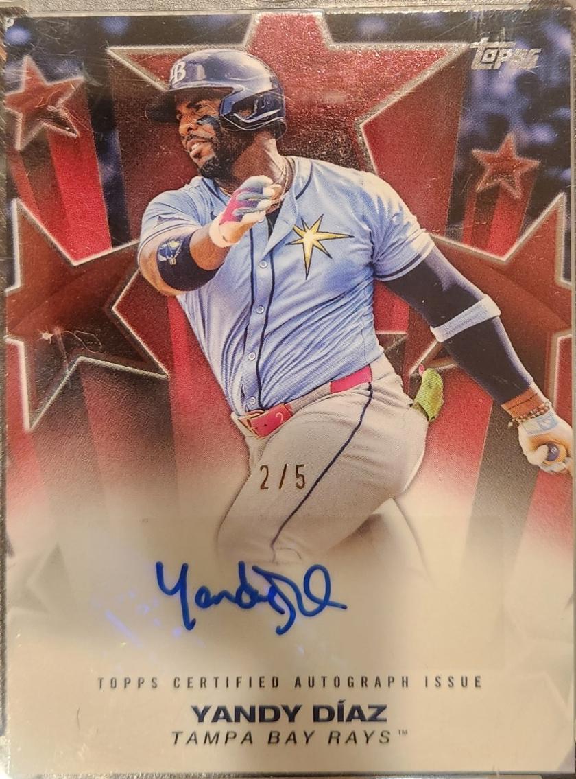 Yandy Diaz [Red] #BSA2-YD