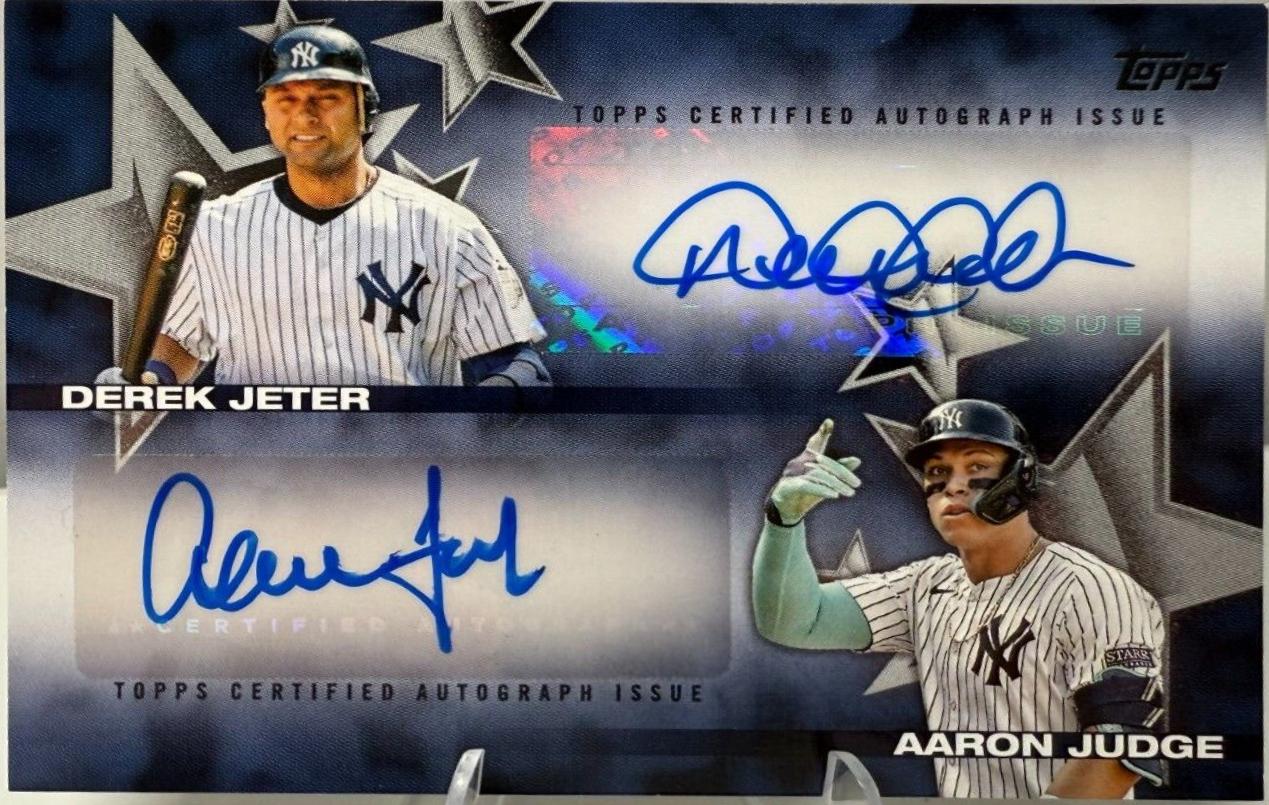 Derek Jeter / Aaron Judge #BSDA-JJU