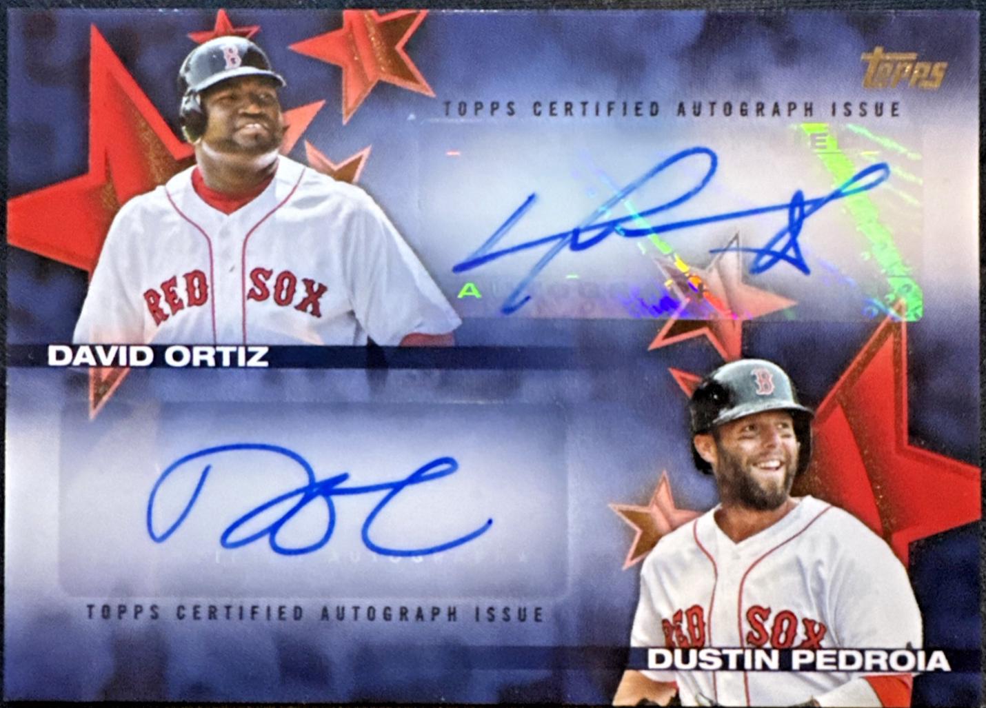 Dustin Pedroia / David Ortiz #BSDA-OPE