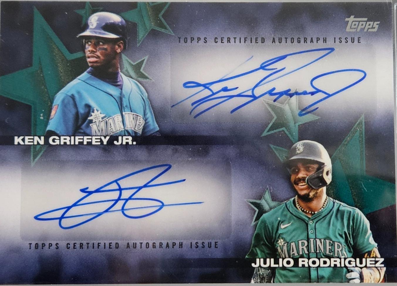 Ken Griffey Jr. / Julio Rodriguez #BSDA-GJR