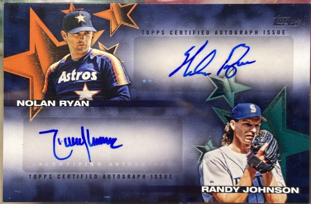 Nolan Ryan / Randy Johnson #BSDA-RJO