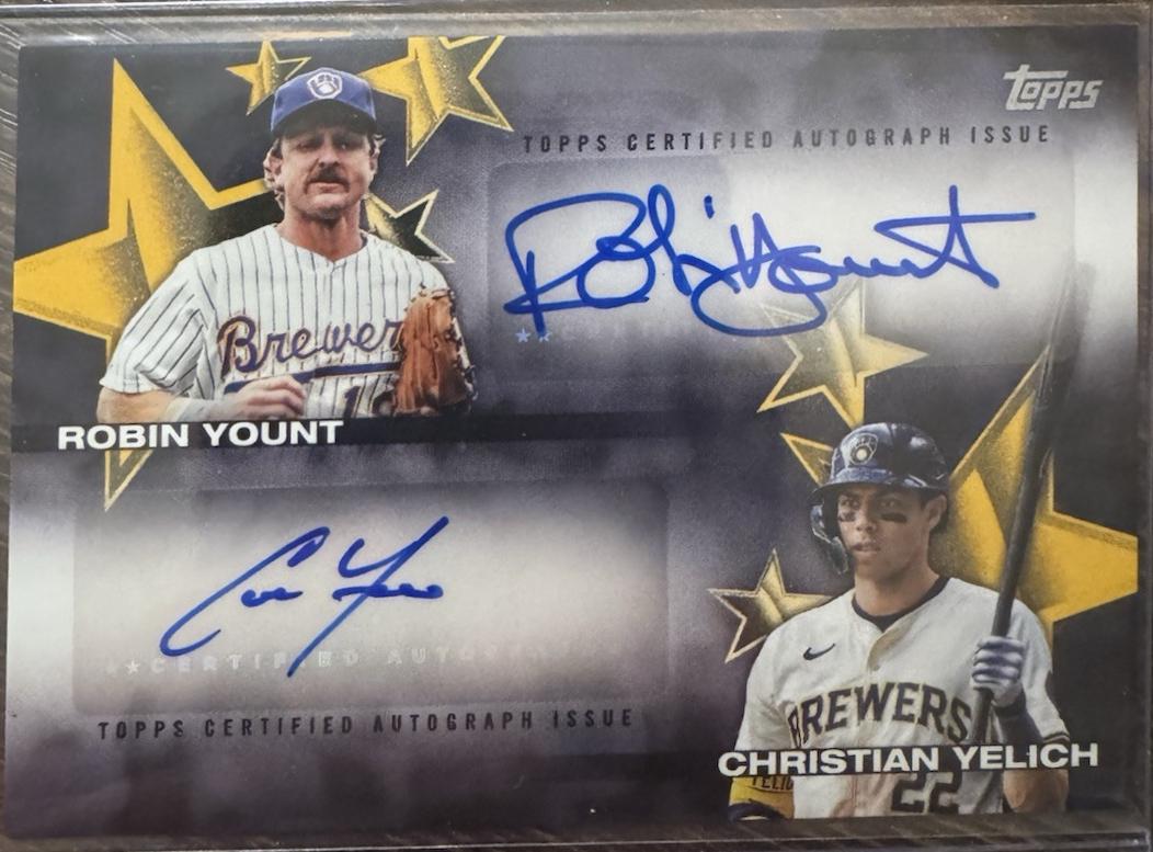 Robin Yount / Christian Yelich #BSDA-YY