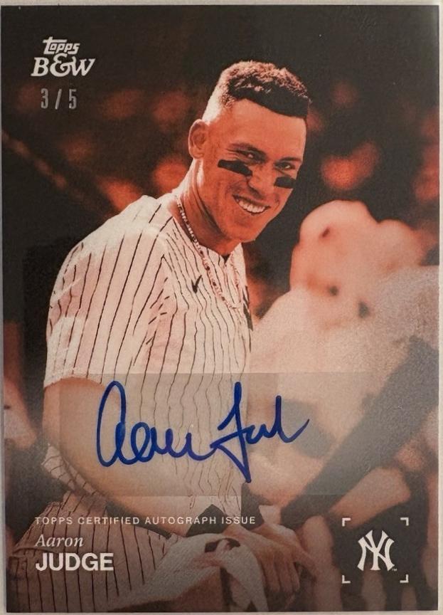 Aaron Judge [Orange Autograph] #72