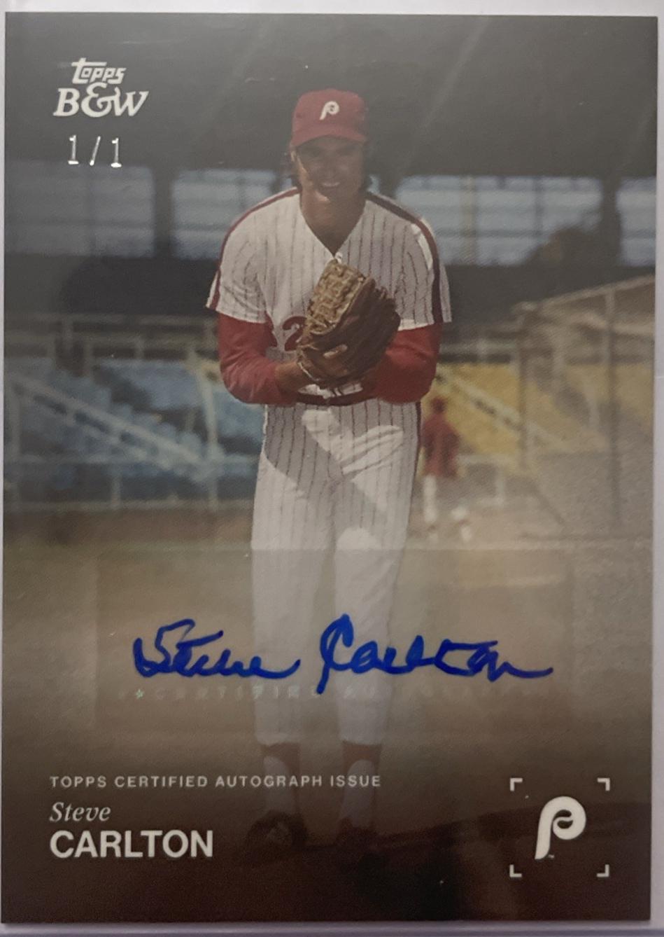Steve Carlton [Full-Color Autograph] #118