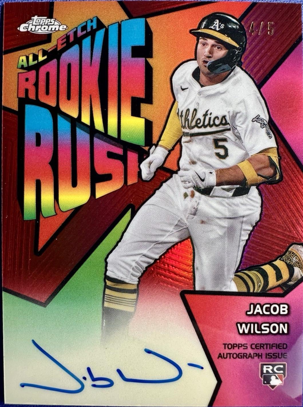 Jacob Wilson [Red Refractor] #CAER-JW