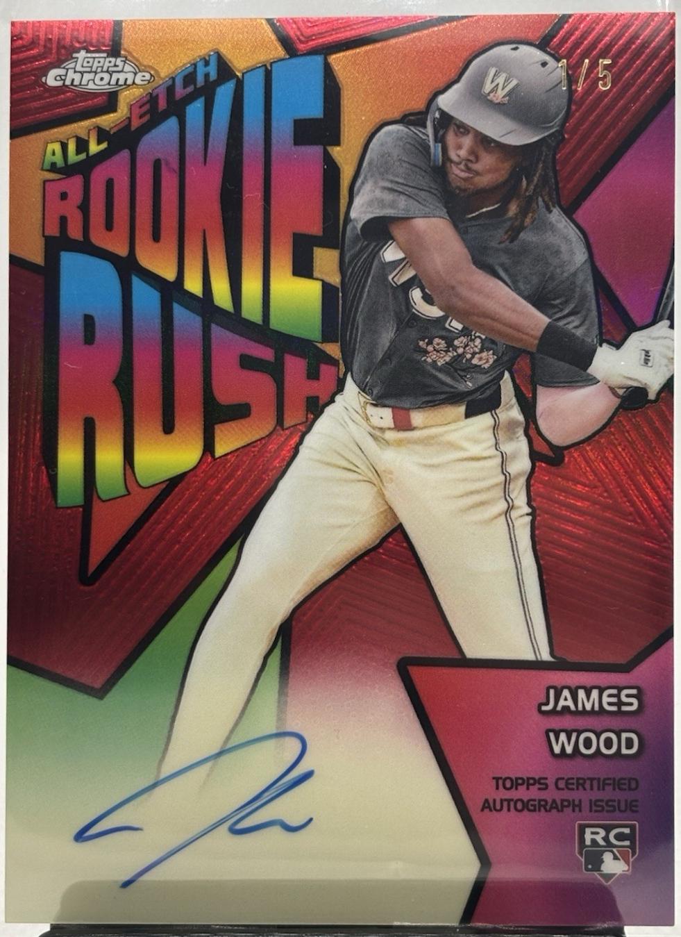 James Wood [Red Refractor] #CAER-JWO