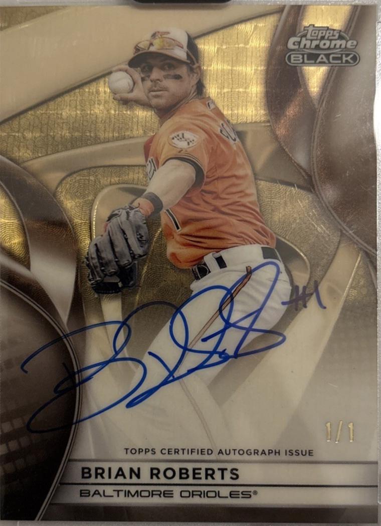 Brian Roberts [Superfractor] #CBA-BRO