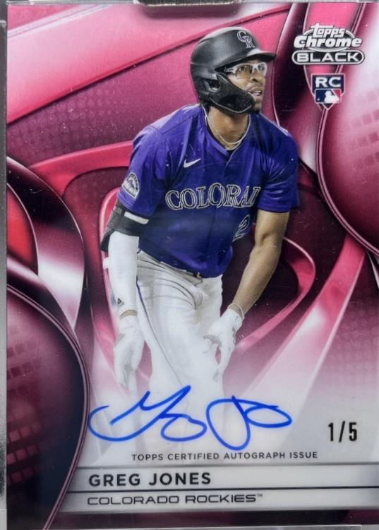 Greg Jones [Red Refractor] #CBA-GJ
