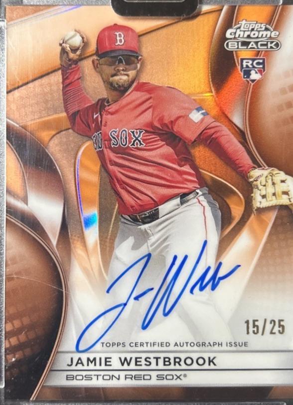 Jamie Westbrook [Orange Refractor] #CBA-JWE