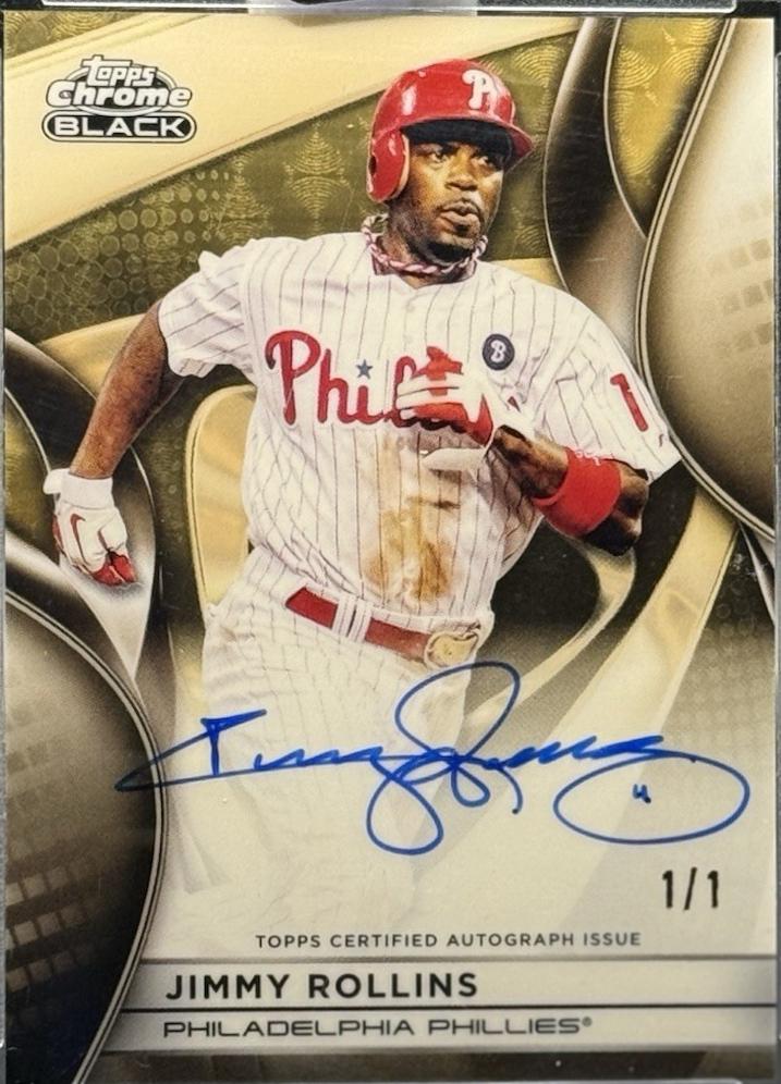 Jimmy Rollins [Superfractor] #CBA-JRO