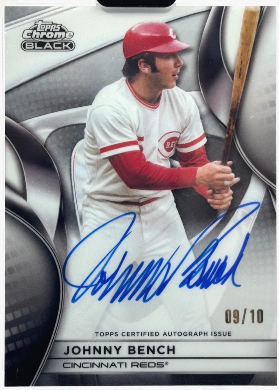 Johnny Bench [White Refractor] #CBA-JB