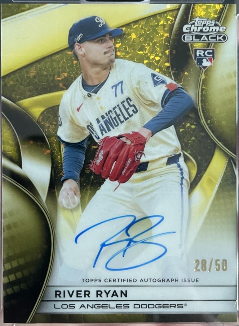 River Ryan [Gold Mini Diamond Refractor] #CBA-RR