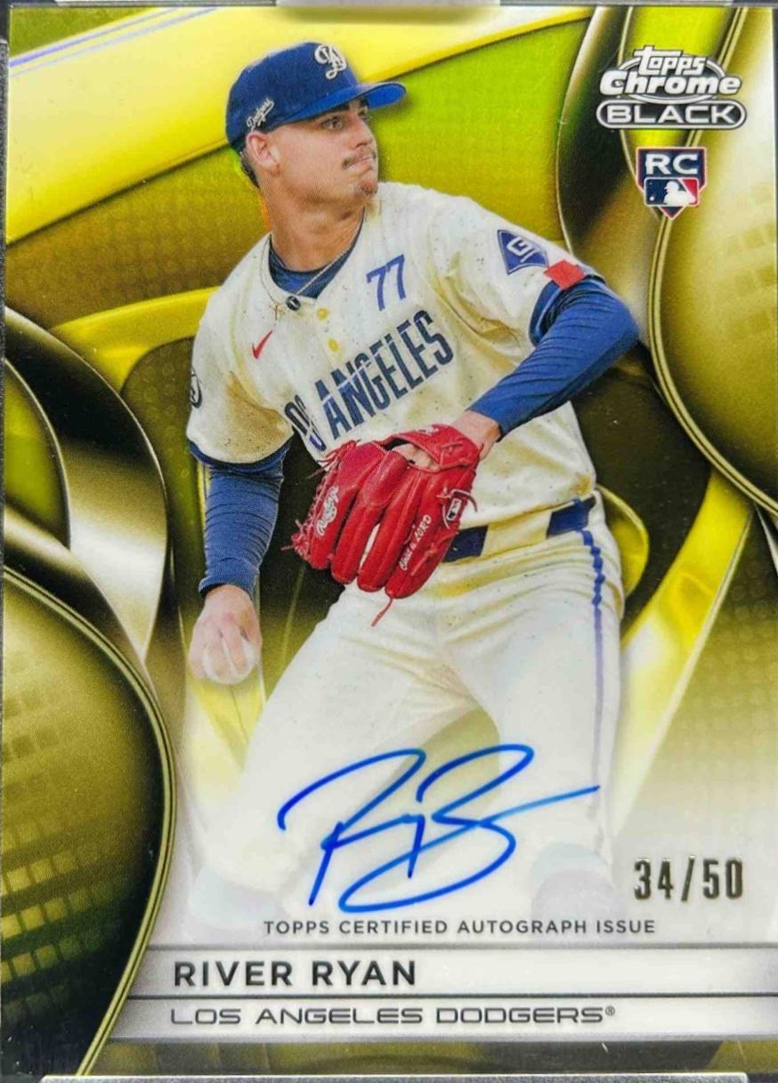 River Ryan [Gold Refractor] #CBA-RR