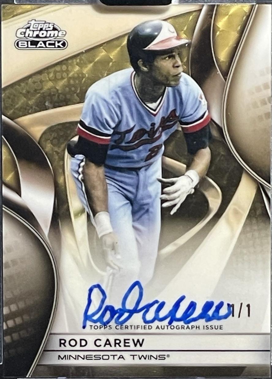 Rod Carew [Superfractor] #CBA-RCA