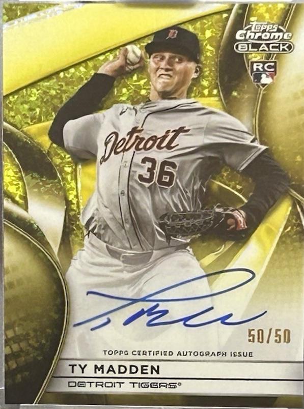 Ty Madden [Gold Mini Diamond Refractor] #CBA-TM