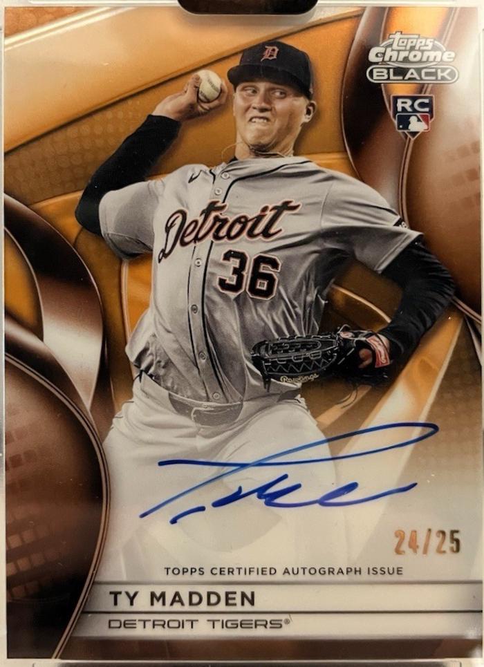 Ty Madden [Orange Refractor] #CBA-TM