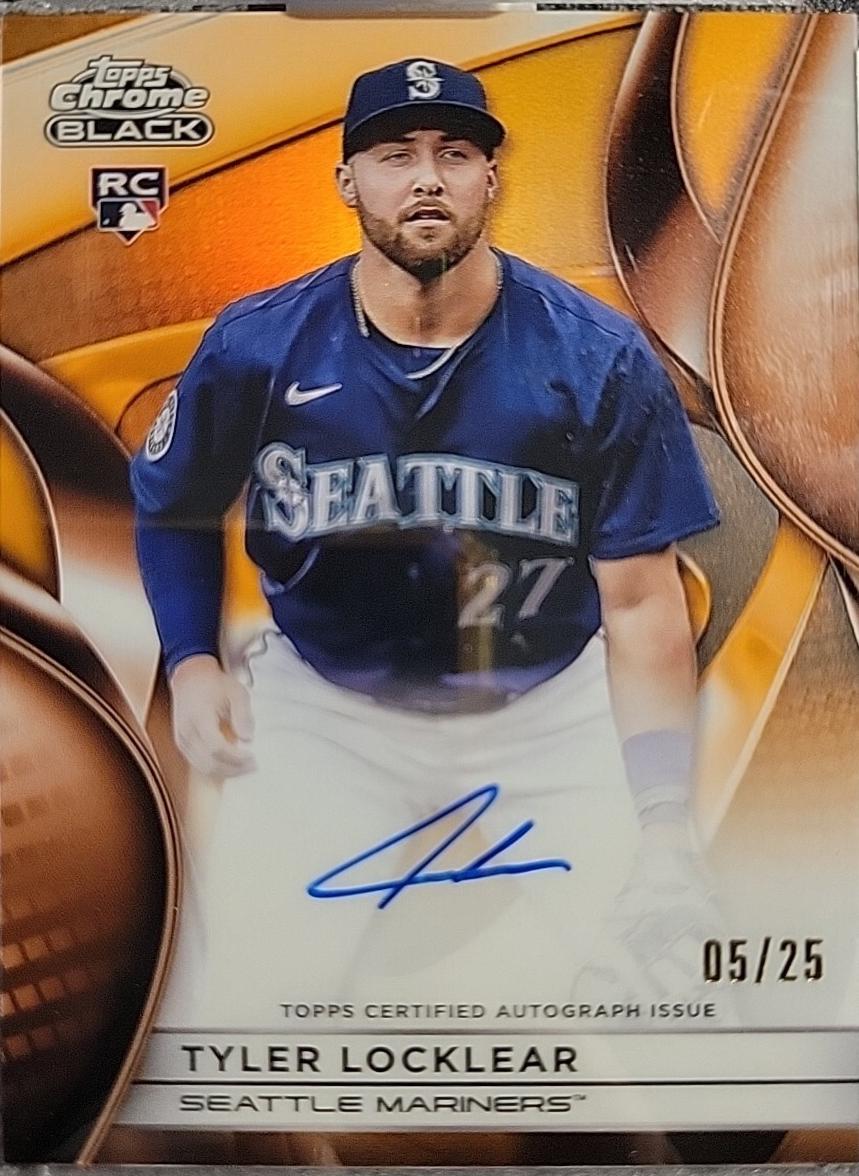 Tyler Locklear [Orange Refractor] #CBA-TL