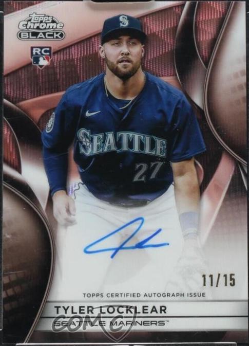 Tyler Locklear [Rose Gold Wave Refractor] #CBA-TL