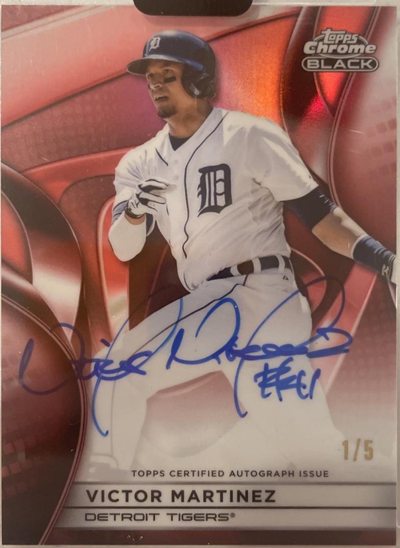 Victor Martinez [Red Refractor] #CBA-VM