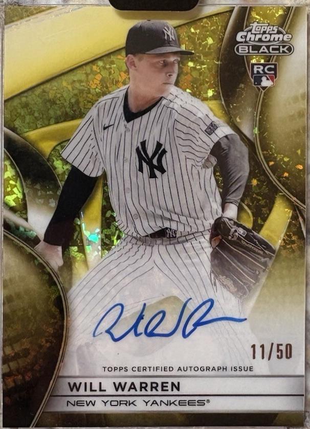 Will Warren [Gold Refractor] #CBA-WWA