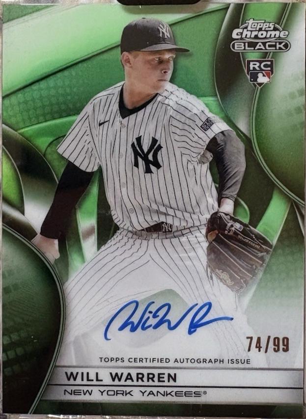 Will Warren [Green Refractor] #CBA-WWA