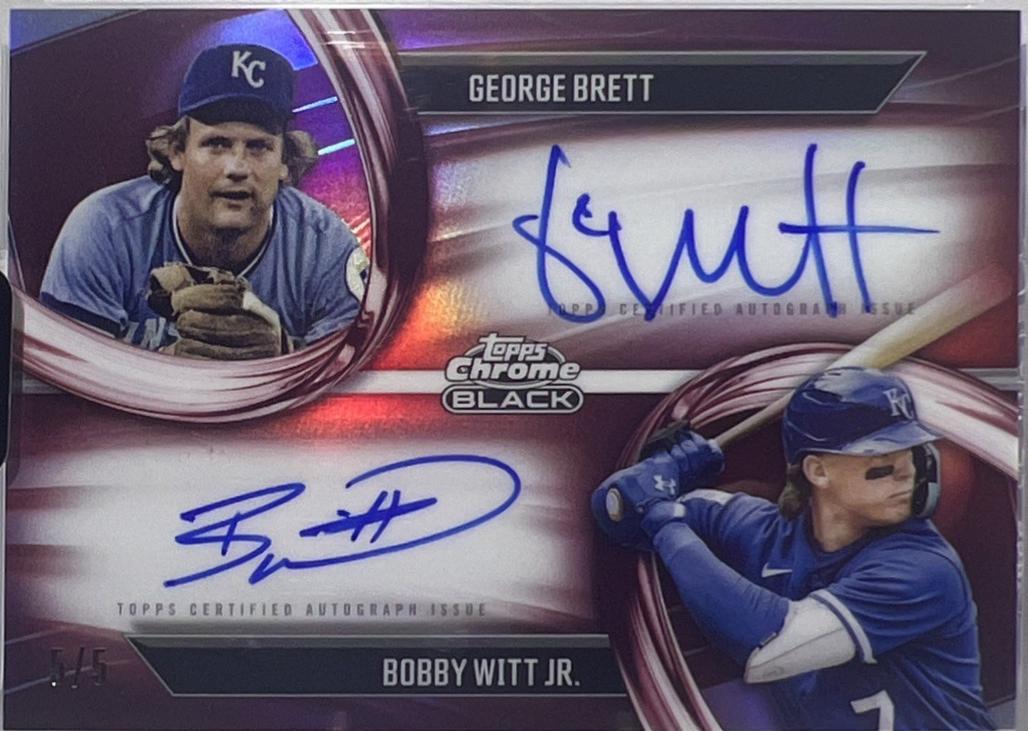 George Brett / Bobby Witt Jr. #PDPA-BW
