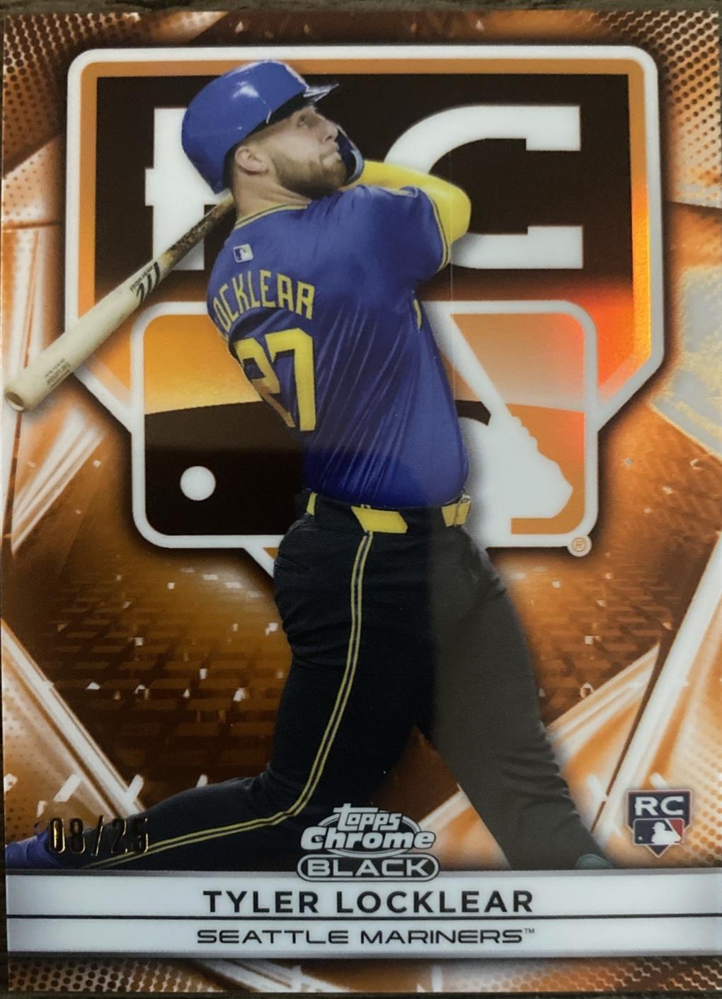 Tyler Locklear [Orange Refractor] #136