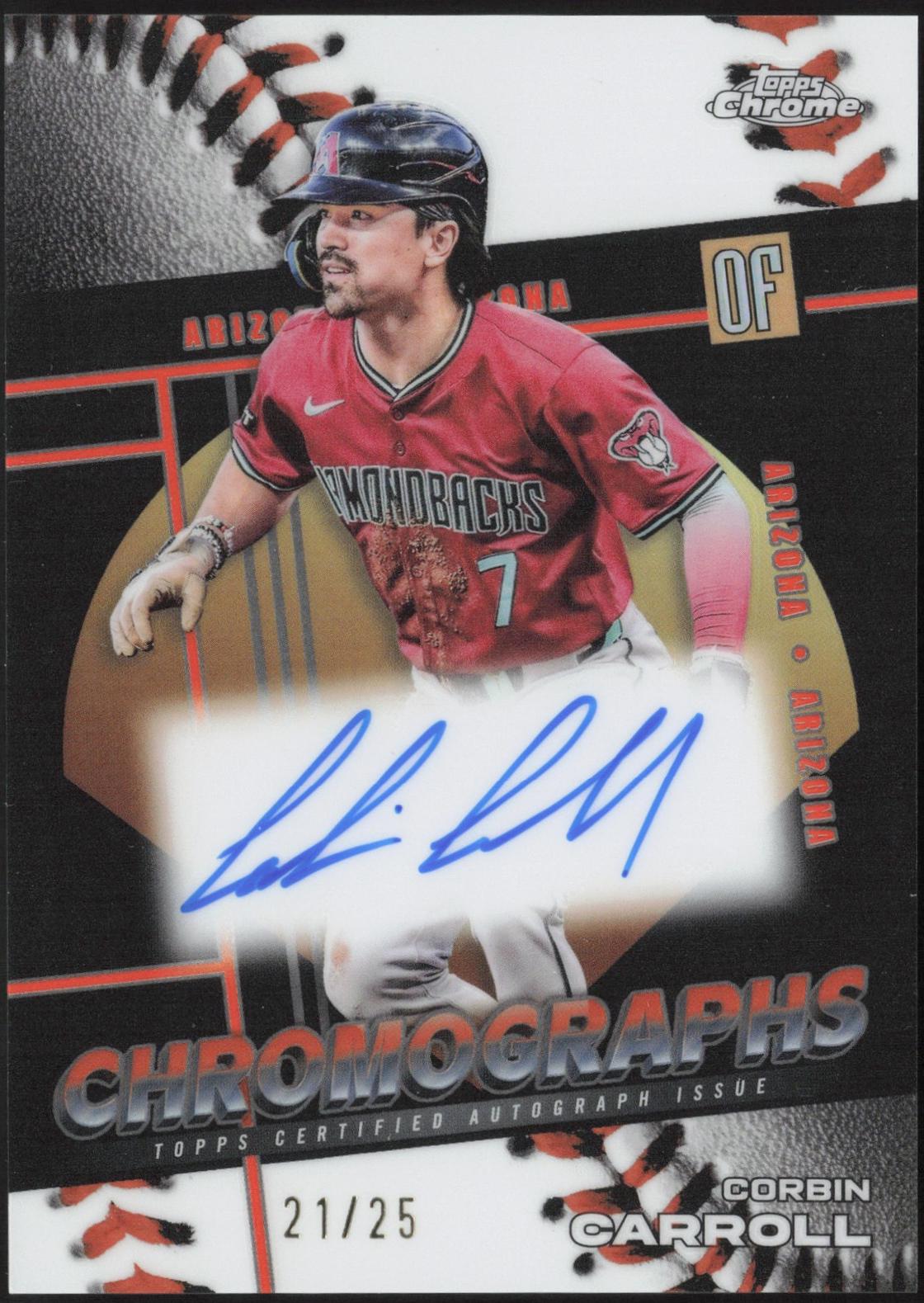 Corbin Carroll [Orange Refractor] #CHR-CCA