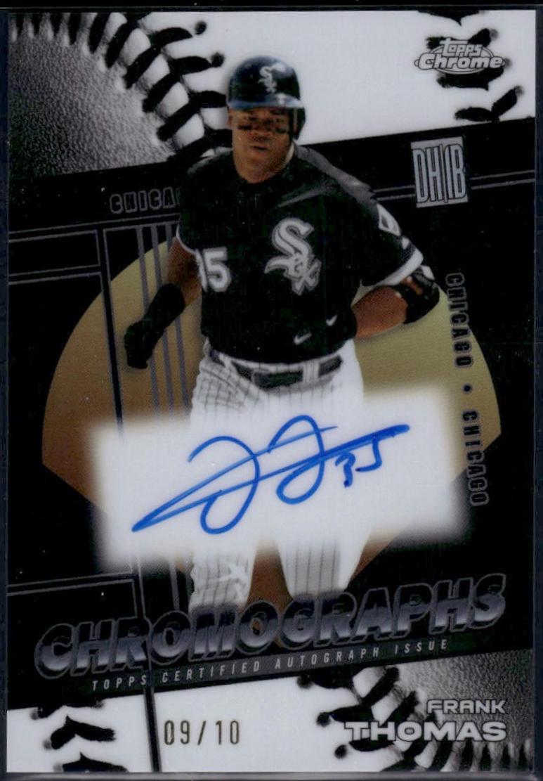Frank Thomas [Black Refractor] #CHR-FT