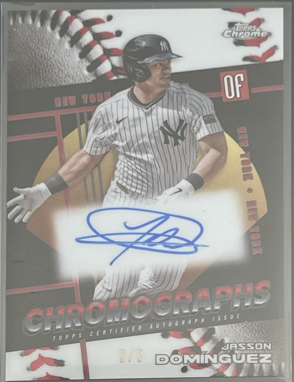 Jasson Dominguez [Red Refractor] #CHR-JDO